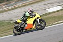 Moto Jaune-Orange Combi Verte